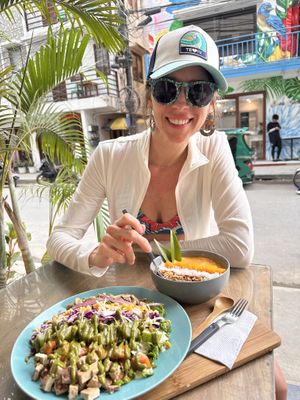 Tofu Cobb salad and antioxidant bowl   at Taste El Nido in El Nido