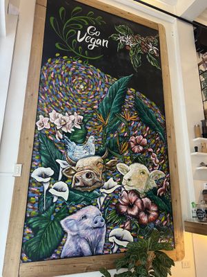 Beautiful mural   at Taste El Nido in El Nido