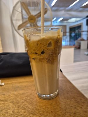 Soy iced latte at Taste El Nido in El Nido