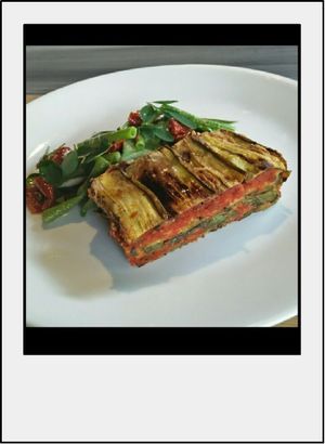 Eggplant Lasagna w/ Cashew Cheese  at Taste El Nido in El Nido