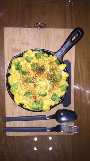 Mac n' Cheese - my absolute favorite (even ordered it for to go to take with us on the 5 hour drive back to PP). at Taste El Nido in El Nido