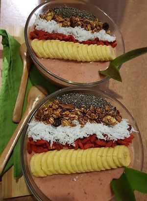 Limited menu but has ample servings. It's on a little pricy side because each bowl or plate can be good for sharing already. We had lasagna, macncheese, buddha bowl and smoothies. at Taste El Nido in El Nido