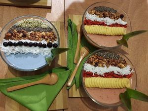 Limited menu but has ample servings. It's on a little pricy side because each bowl or plate can be good for sharing already. We had lasagna, macncheese, buddha bowl and smoothies. at Taste El Nido in El Nido