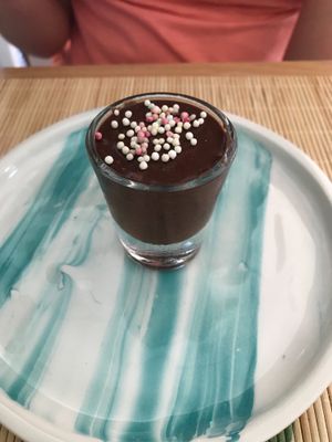 Brigadeiro de colher at Surya Cafe in Portimao