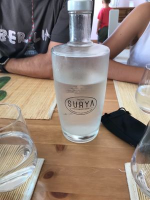 Água  at Surya Cafe in Portimao