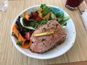 Empadão de millet  at Surya Cafe in Portimao