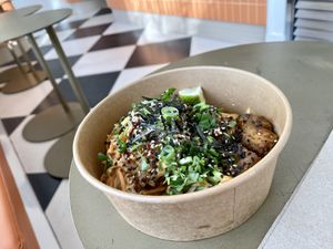 Almond Rice Noodle #Veganuary at Kokomo - Vine St in Vancouver