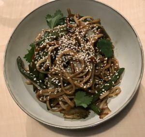 Udon Noodle at Peaches in Moscow