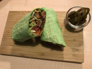 Burrito Roll at Peaches in Moscow