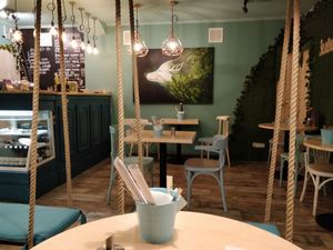 Café at Peaches in Moscow