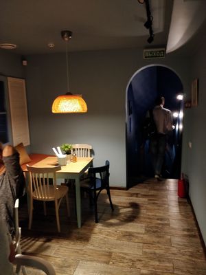 Café at Peaches in Moscow