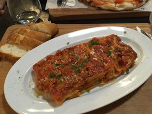 Vegan lasagna  at Bar Poxé in Mallorca