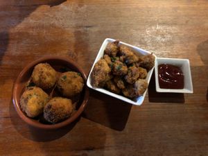 Appetizers! Outstanding. at Cellar Club in Leamington Spa