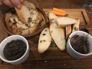 Vegan Camembert  at Cellar Club in Leamington Spa