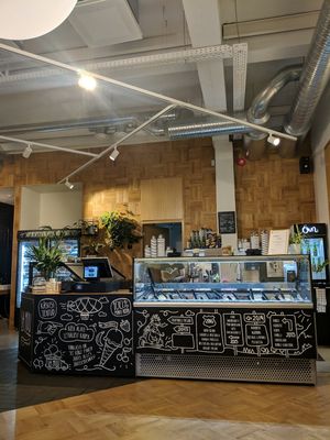 Ordering area at La Muu in Tallinn