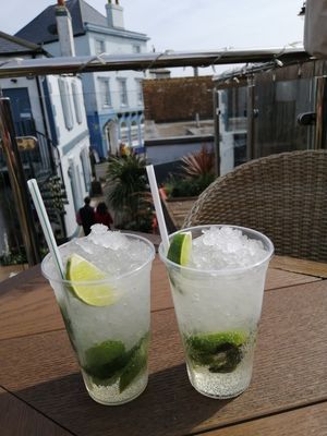 Virgin mojitos at The Pilot Boat in Lyme Regis