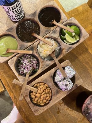 Toppings!  at El Itacate in Sayulita