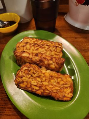 Tempeh at Bali-Bali Indonesia in Kyoto