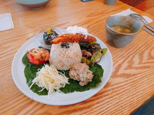 Seasonal plate at Nova Kitchen in Seoul