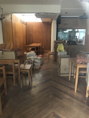 View through the door... at Nova Kitchen in Seoul