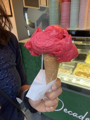   at Decadenza Gelateria in Leuven