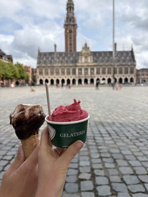   at Decadenza Gelateria in Leuven