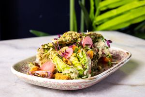 Caesar Salad at Erpingham House in Norwich