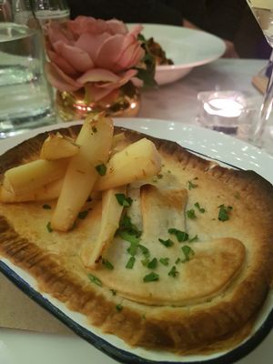 Mushroom and cashew pie at Erpingham House in Norwich