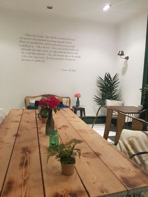 Interior decor at Erpingham House in Norwich