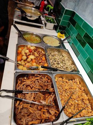 Buffet at Veggie Castle - Yen Ninh in Hanoi