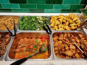 Buffet at Veggie Castle - Yen Ninh in Hanoi