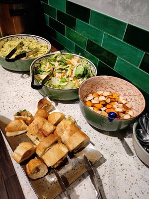 Salads at Veggie Castle - Yen Ninh in Hanoi