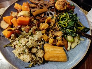 A little bit of all at Veggie Castle - Yen Ninh in Hanoi