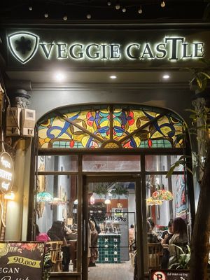 Restaurant exterior   at Veggie Castle - Yen Ninh in Hanoi