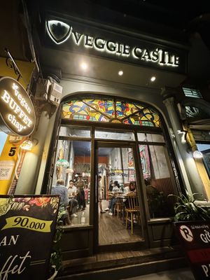 Restaurant exterior   at Veggie Castle - Yen Ninh in Hanoi