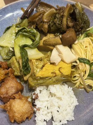 All-you-can-eat buffet (90k VND)  at Veggie Castle - Yen Ninh in Hanoi