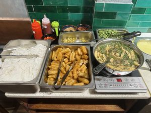All-you-can-eat buffet (90k VND)  at Veggie Castle - Yen Ninh in Hanoi