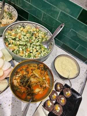 Cucumber and apple good, rest meh   at Veggie Castle - Yen Ninh in Hanoi