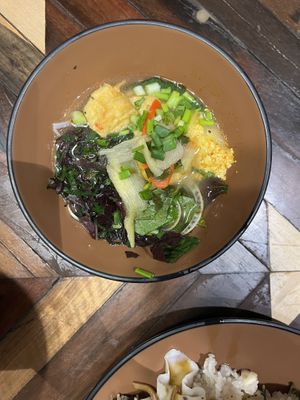 mixed veggies soup  at Veggie Castle - Yen Ninh in Hanoi