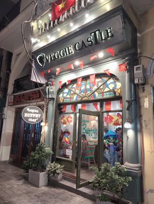 Front at Veggie Castle - Yen Ninh in Hanoi