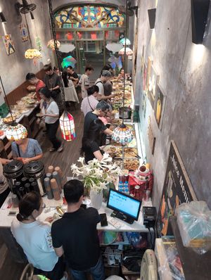 Buffet at Veggie Castle - Yen Ninh in Hanoi