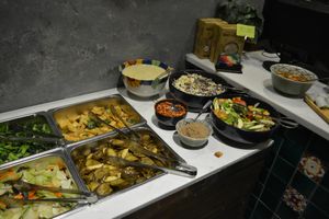 buffet at Veggie Castle - Yen Ninh in Hanoi