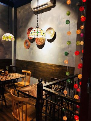 atmosphere at Veggie Castle - Yen Ninh in Hanoi