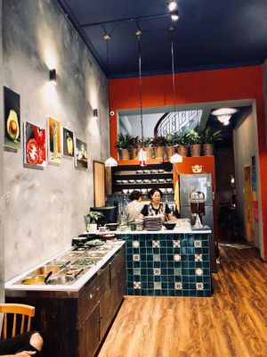 vegan buffet at Veggie Castle - Yen Ninh in Hanoi