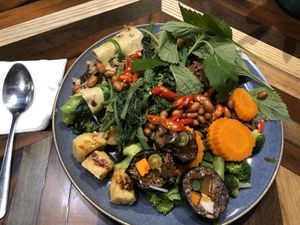 Fill it up with everything😄 at Veggie Castle - Yen Ninh in Hanoi