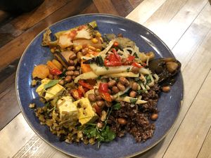 Fill it up with everything😄 at Veggie Castle - Yen Ninh in Hanoi