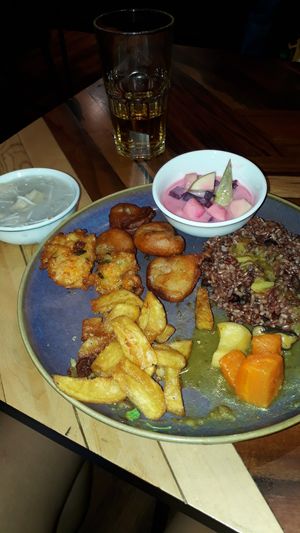 Food at Veggie Castle - Yen Ninh in Hanoi