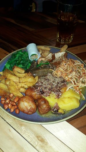 Food at Veggie Castle - Yen Ninh in Hanoi