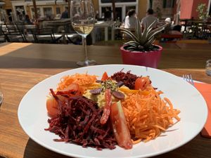 Salad  at Bazza in Sibenik