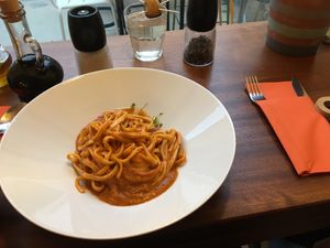 Fetucini home made  at Bazza in Sibenik